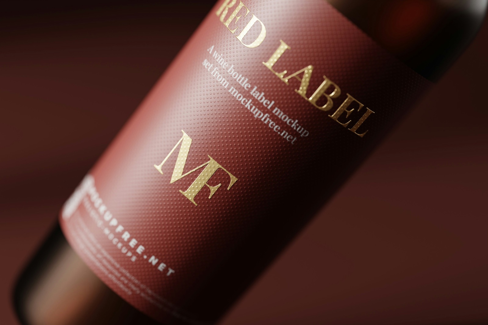 Blank product packaging mockup ready for a custom Euphora label
