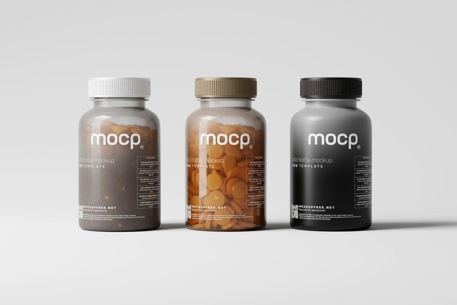 Blank product packaging mockup ready for a custom Euphora label